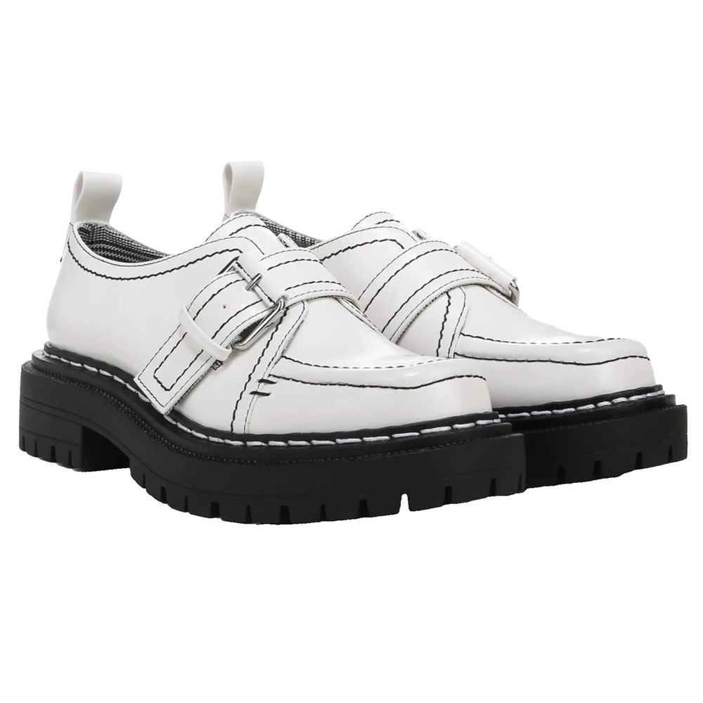 Circus by Sam Edelman White and Black Loafers